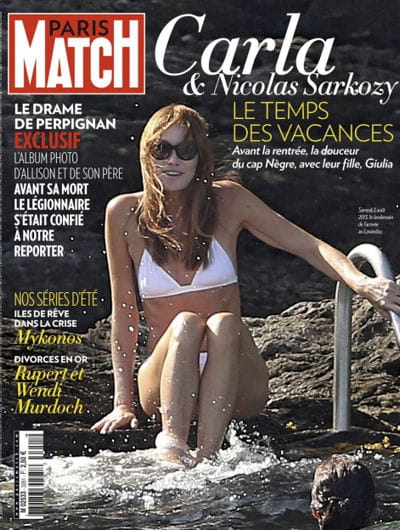 vacances sarkozy