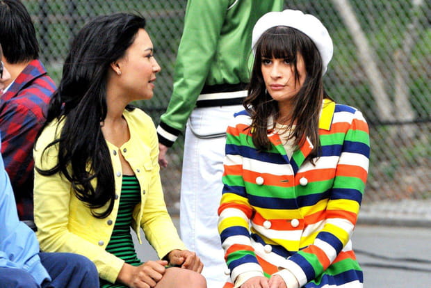 Lea Michele et Naya Rivera (Glee)