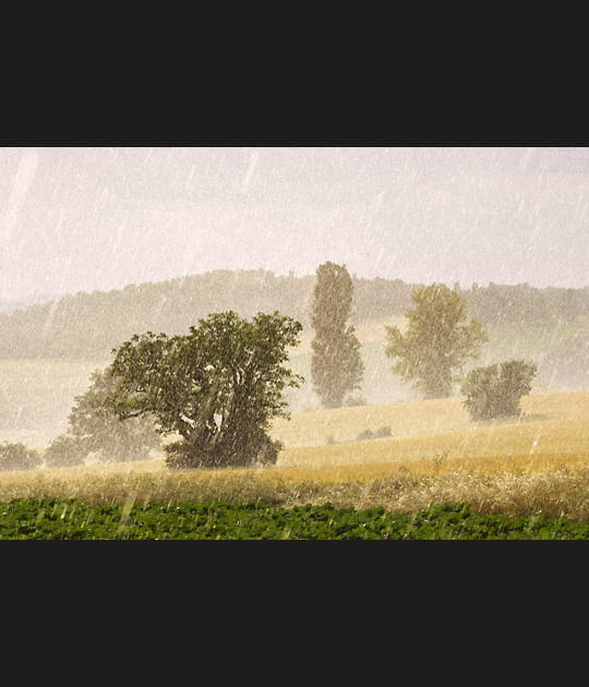 La pluie sous le soleil