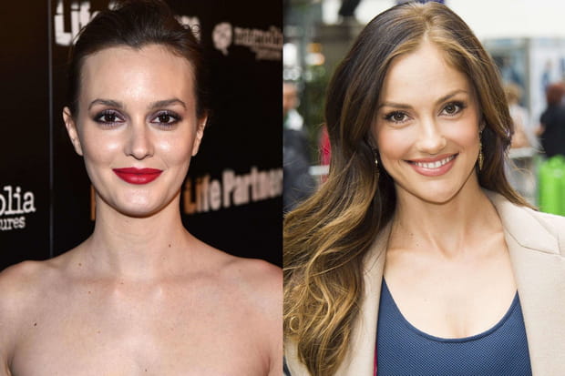 Leighton Meester et Minka Kelly