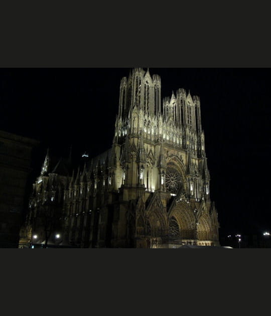 La cath&eacute;drale de Reims