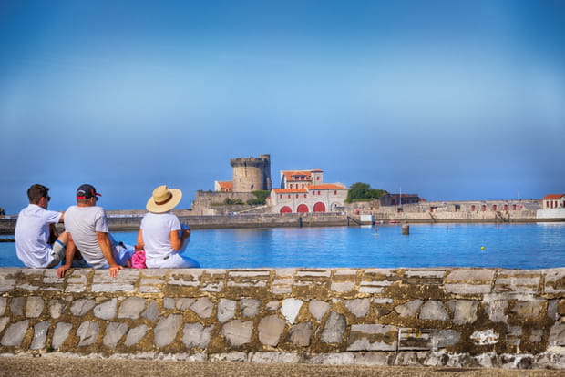 Socoa, l'une des plus belles baies de France