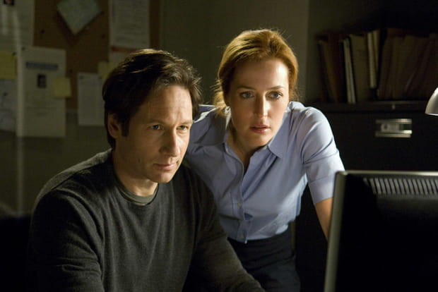 David Duchovny et Gillian Anderson (X-Files)