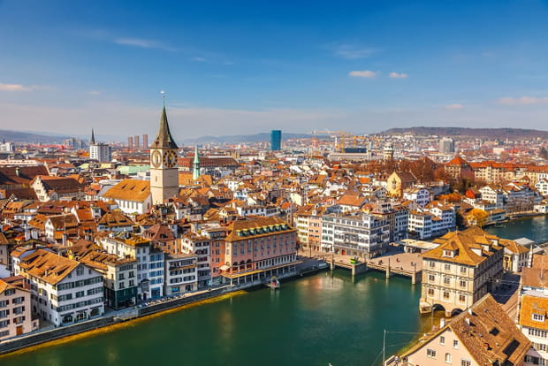 9- Zurich, en Suisse