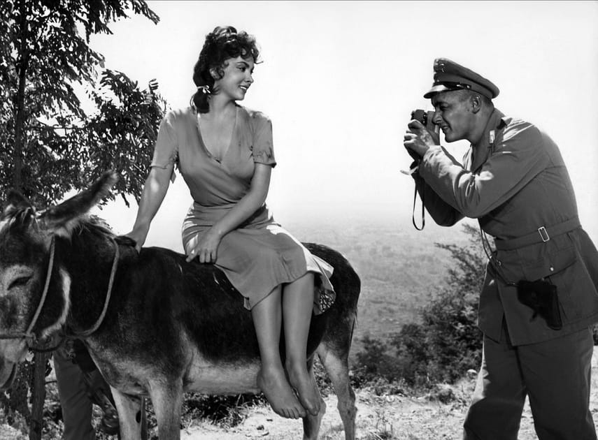 Lollobrigida devant la cam&eacute;ra de Luigi Comencini