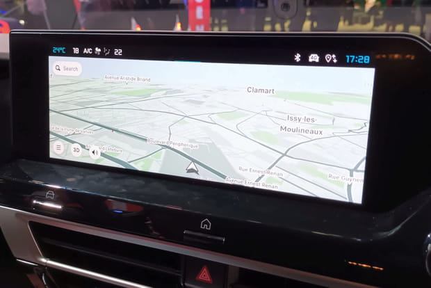 Nouvelle Citroën C4 : le multimédia ne change pas