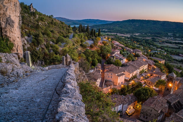 Moustiers-Sainte-Marie, un climat doux même en automne