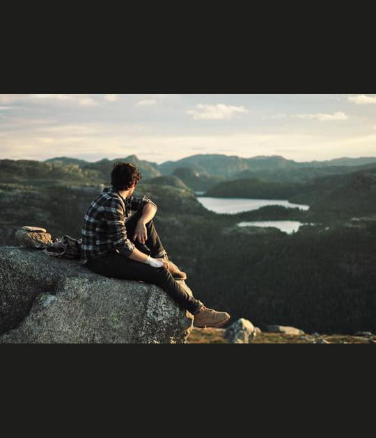 Autoportrait en Norv&egrave;ge