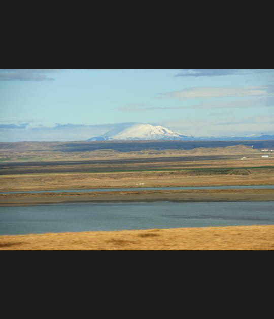 Plaine et glacier