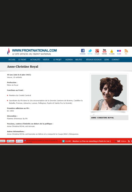 Anne-Christine Royal, la cousine de...