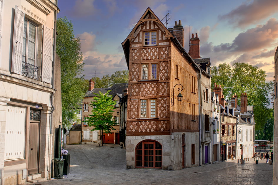Les maisons &agrave; pan de bois d'Orl&eacute;ans