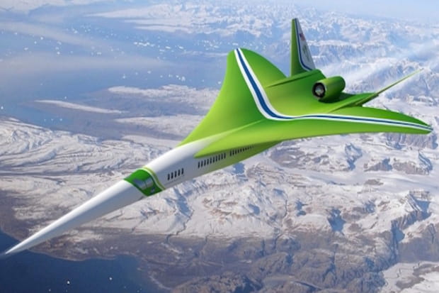 Le Jet N+H2, un avion supersonique