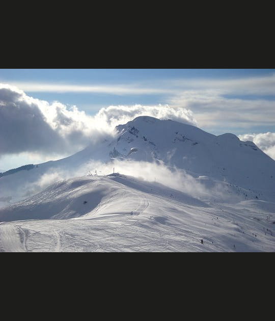 Coup de vent sur le mont Lachat