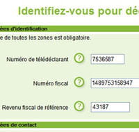 en 2013, vous avez deux procédures d'accès au choix pour déclarer en ligne.