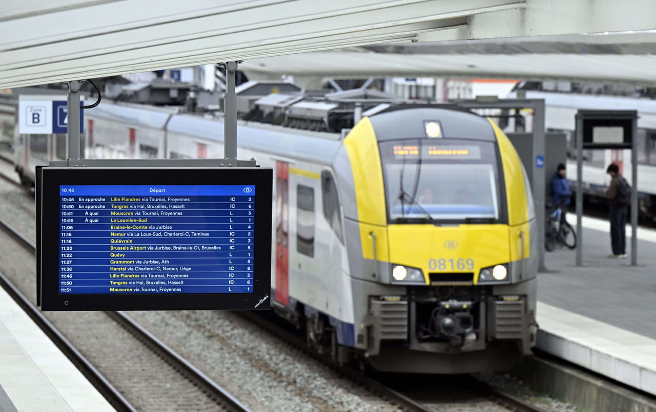 Pour que les trains arrivent à l'heure, une astuce très osée a été trouvée en Belgique