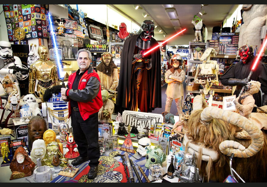 La plus grande collection de souvenirs Star Wars