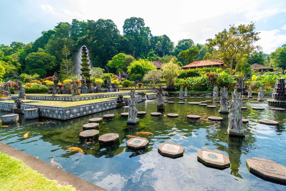 D&eacute;ambuler &agrave; Tirtagangga