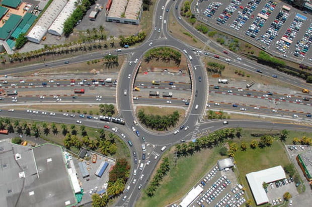 Kilomètres d'asphalte