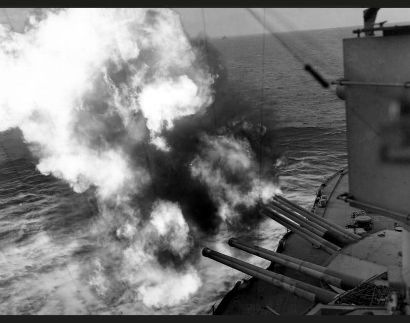 A bord de l'USS Nevada