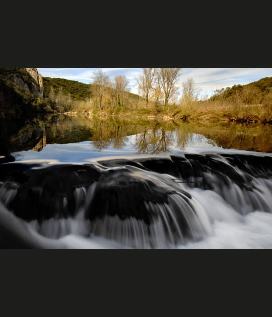 En aval des gorges de la C&egrave;ze