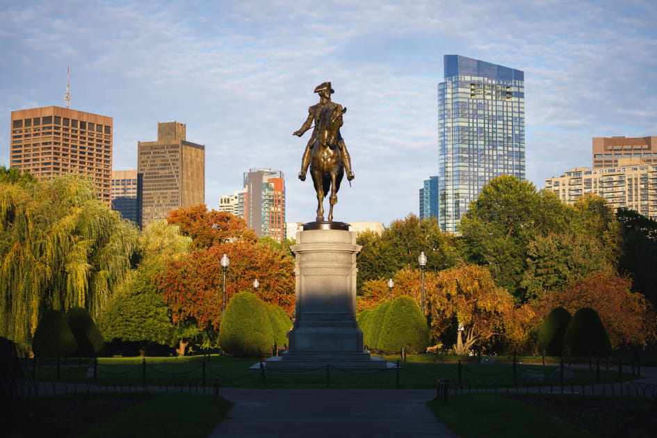 Un &eacute;t&eacute; indien en Nouvelle-Angleterre&nbsp;: faire une pause dans le Boston Common