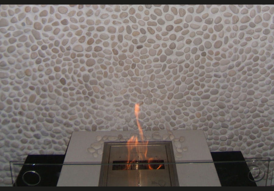 Une chemin&eacute;e zen