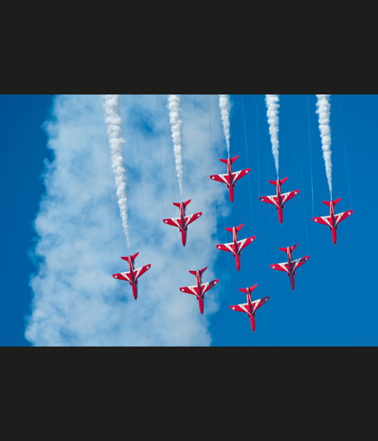L'Union Jack des Red Arrows