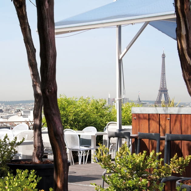 La terrasse des accros du shopping