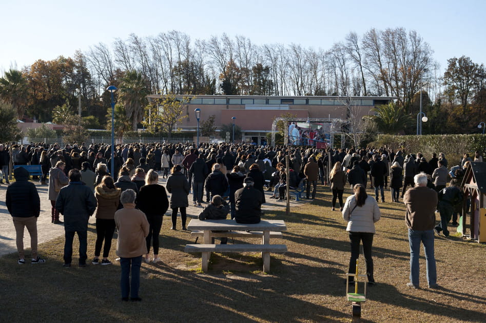 Village sous le choc