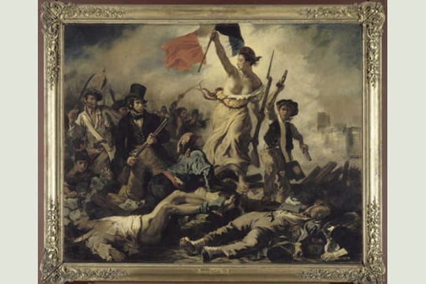 La Liberté guidant le peuple par Eugène Delacroix