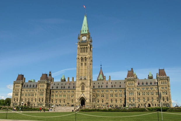 Ottawa, la coline du parlement