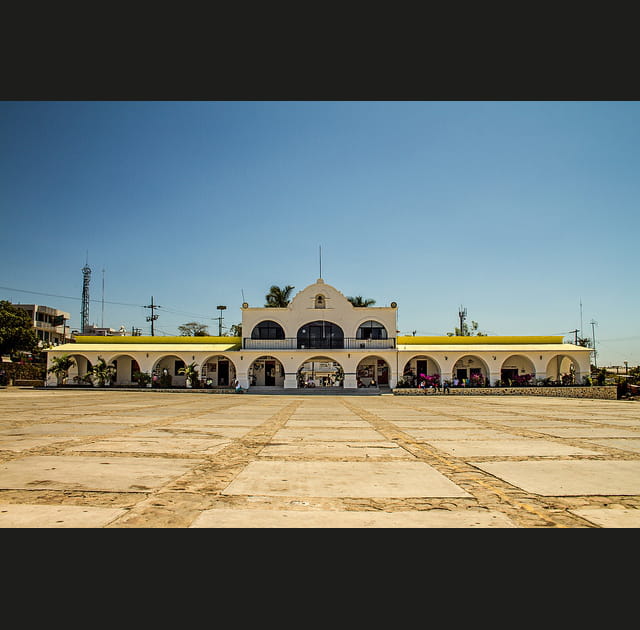 La station baln&eacute;aire Puerto Escondido