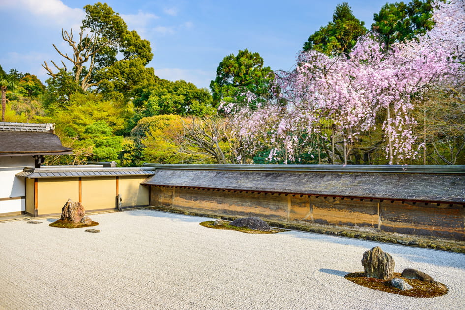 M&eacute;diter &agrave; Ryoan-ji