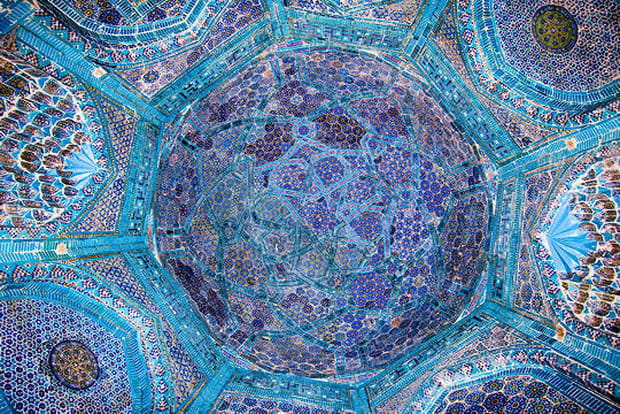 Dôme de la mosquée de Samarkand