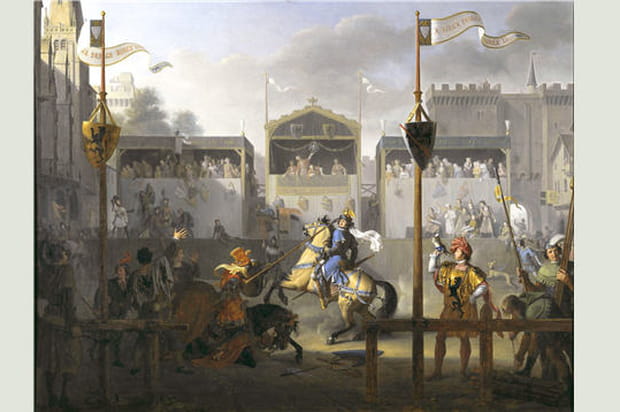 Un tournoi au XIVe siècle