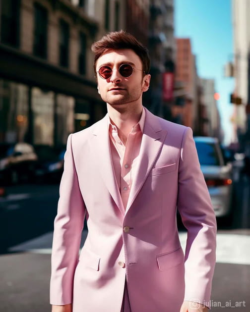 Harry Potter tr&egrave;s chic &agrave; Manhattan - Image IA