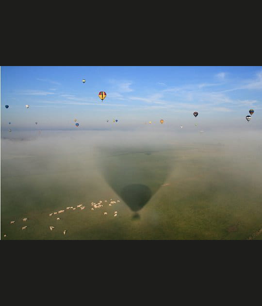 Reflets de montgolfi&egrave;res