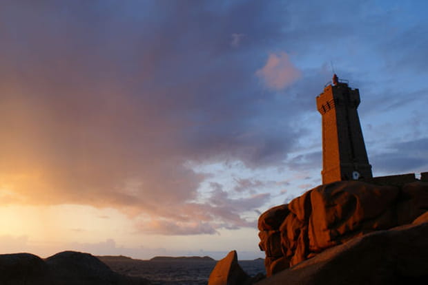 Le phare de Ploumanac'h à Perros-Guirec