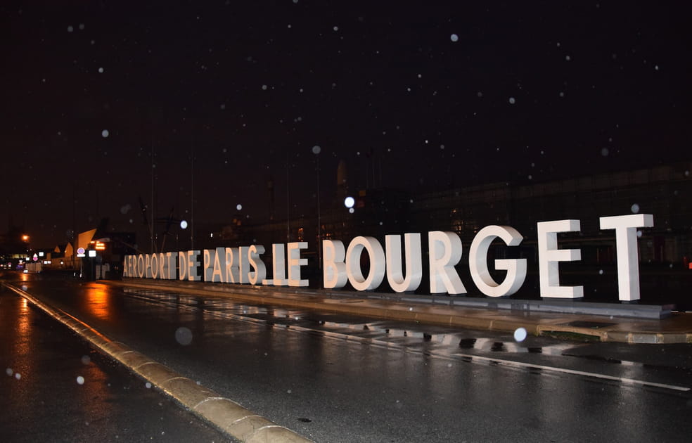 D&eacute;part de l'a&eacute;roport du Bourget