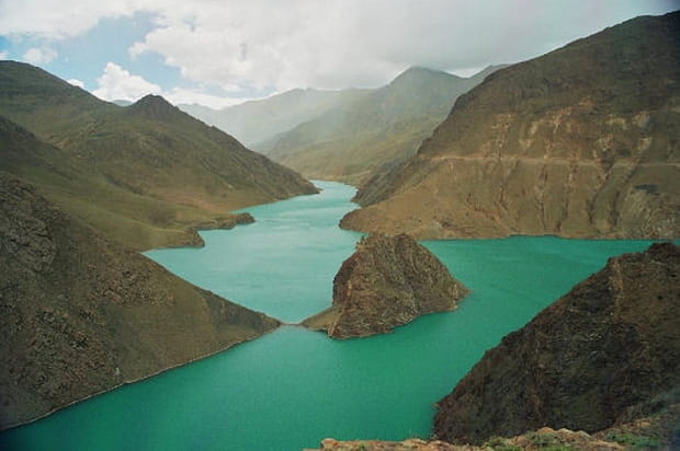 Le long de la rivière verte