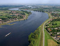 L'Elbe vu du ciel : De Hambourg à Cuxhaven