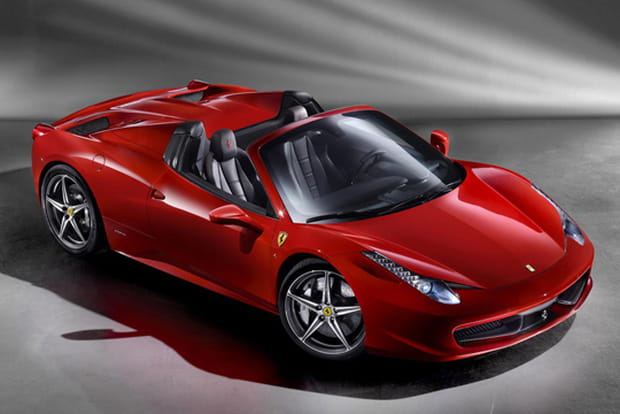 La Ferrari 458 Italia enlève le haut