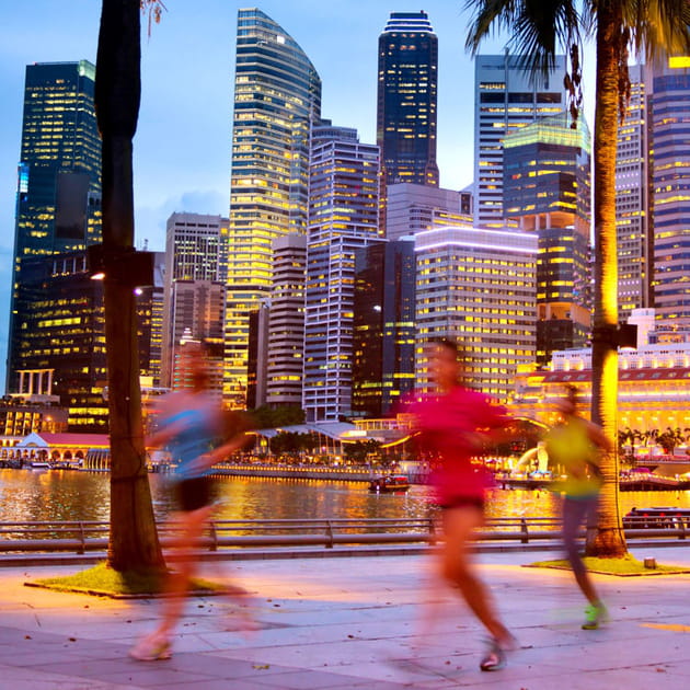 Singapour, 26h15&nbsp;aller-retour