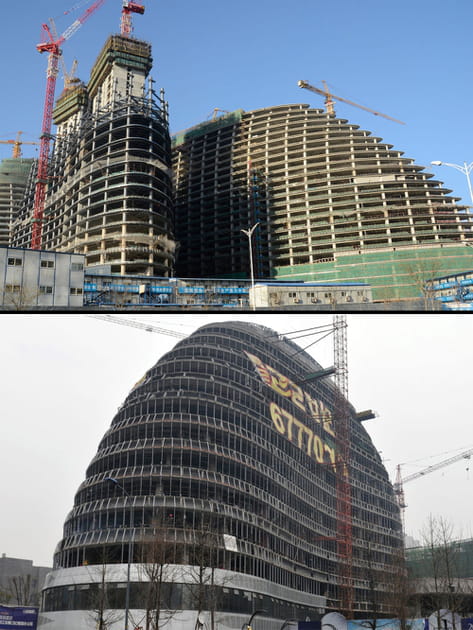 Zaha Hadid copi&eacute;e &agrave; Chongqing