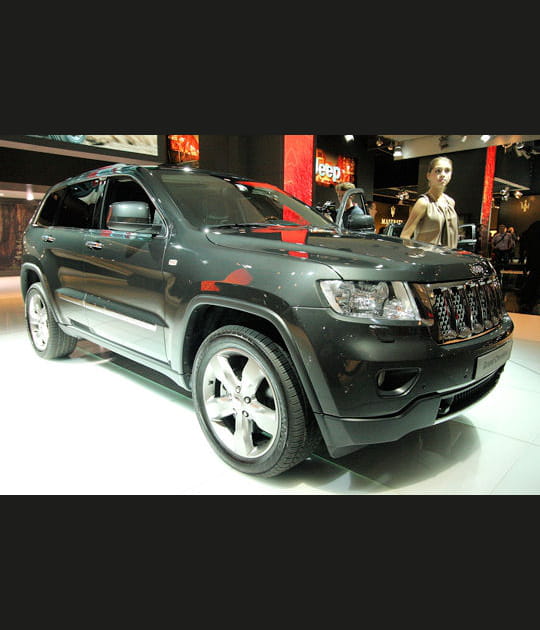 Jeep Grand Cherokee en premi&egrave;re europ&eacute;enne