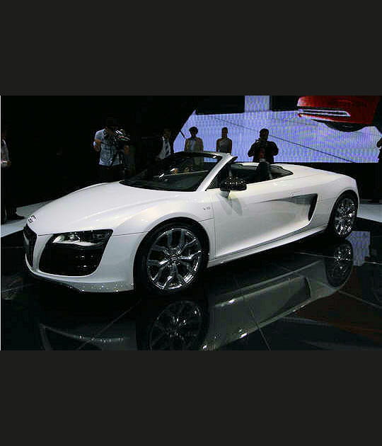 Francfort 2009&nbsp;: Audi R8&nbsp;Spyder