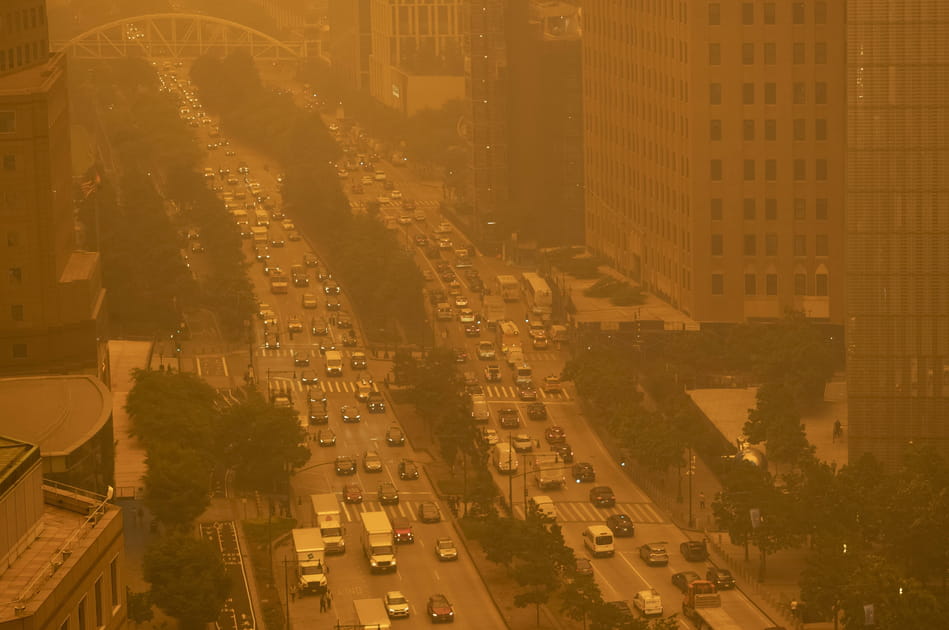 New-York, sous filtre orange