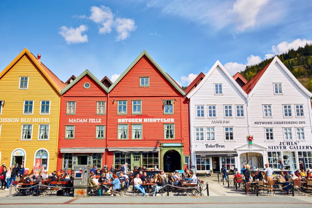 Bryggen, le vieux quai coloré de Bergen