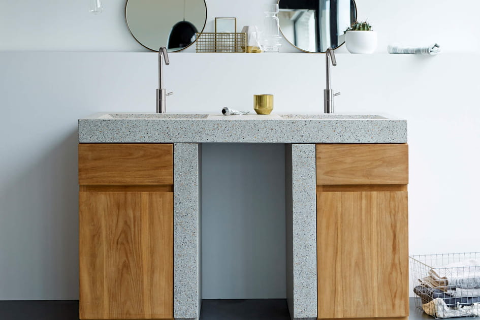 Le terrazzo, un chouette mat&eacute;riau