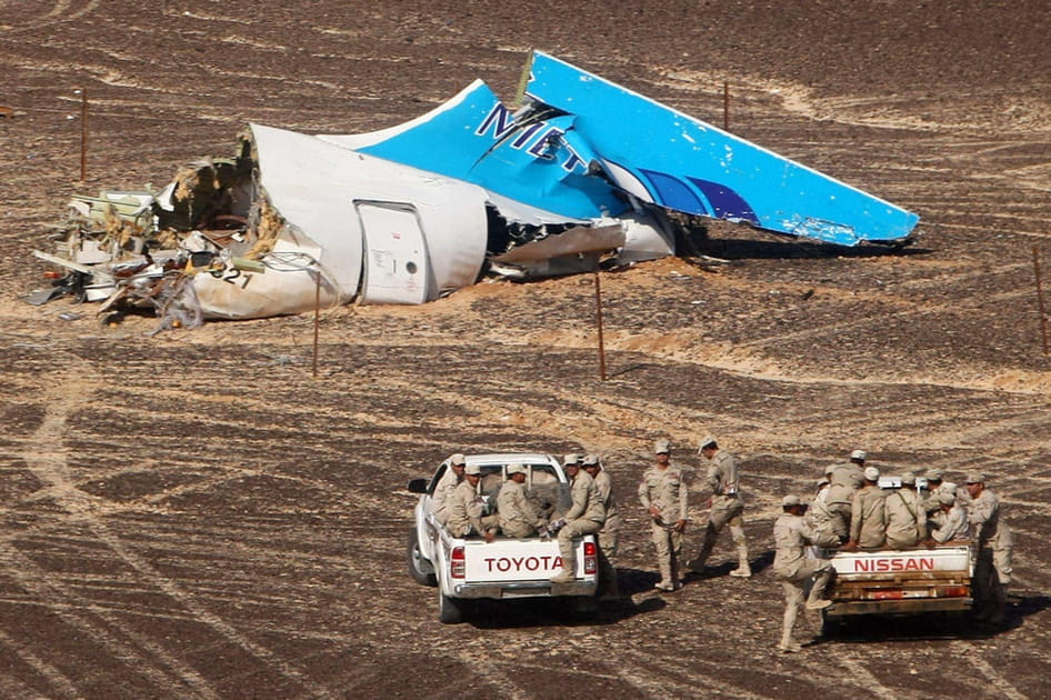 31 octobre 2015 : attentat dans le Sina&iuml;